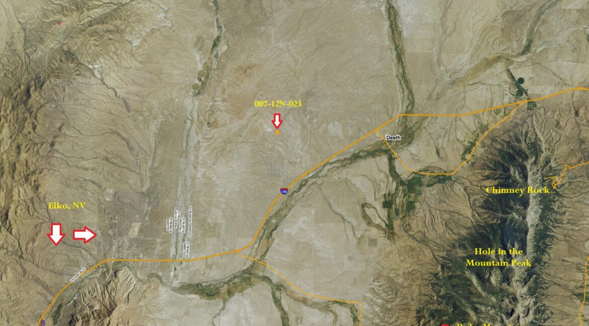 007-12N-023 GIS Map 2 With Labels