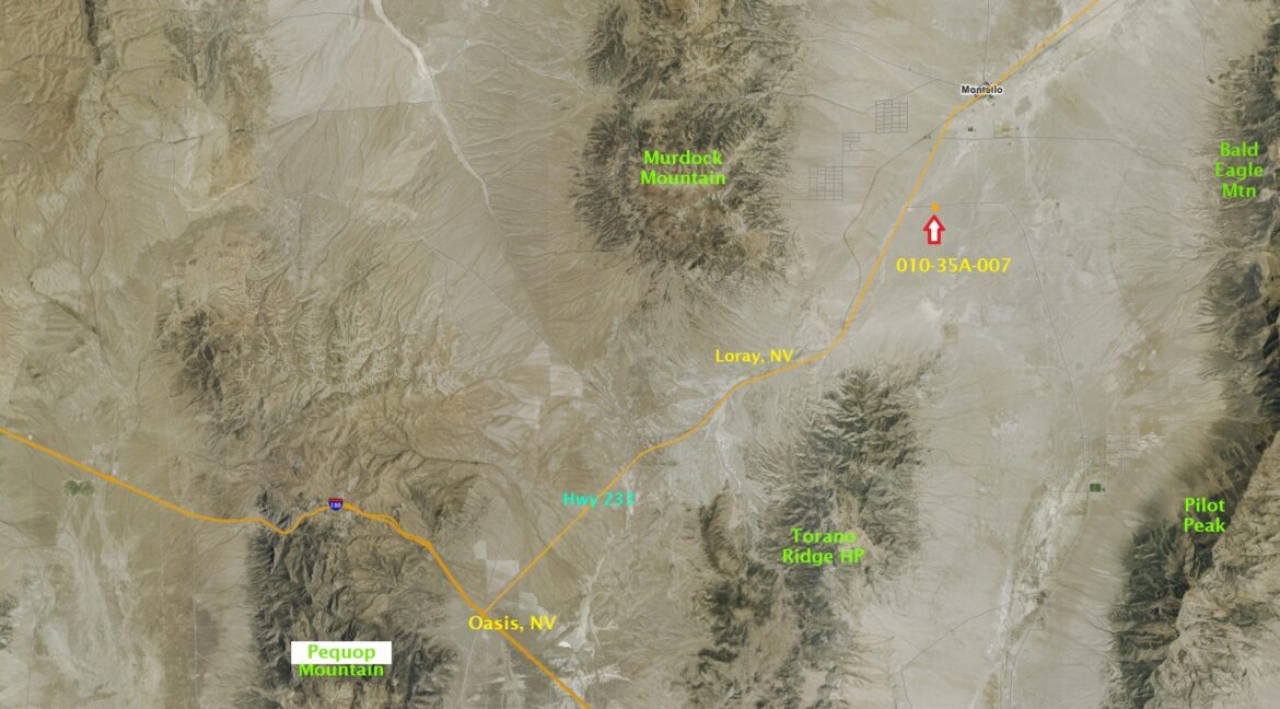 Elko - 010-35A-007 GIS Map with Markings