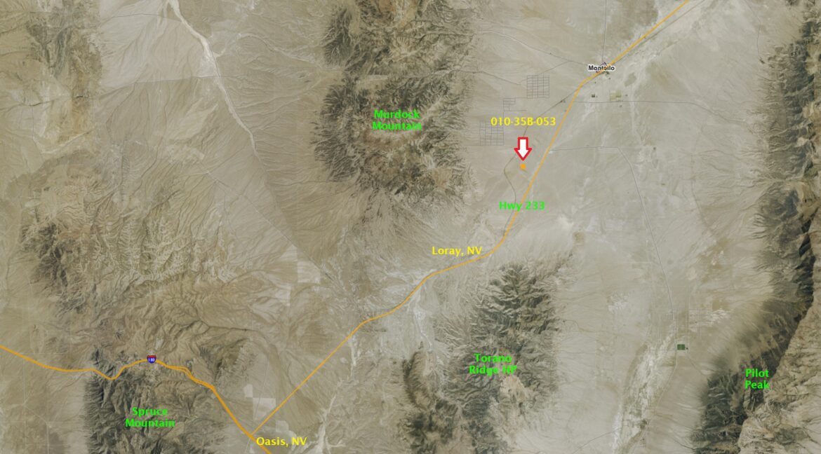 Elko - 010-35B-053 GIS Map with Markings