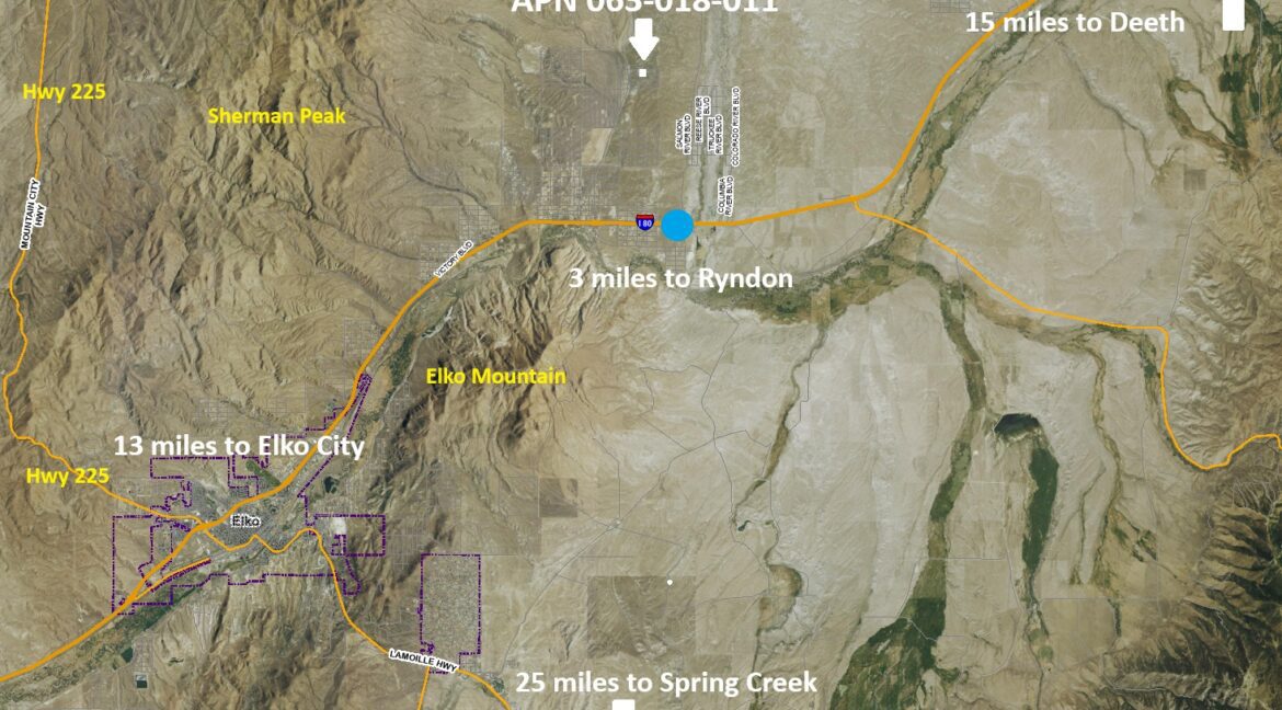 APN 063-018-011 GIS Map Overview 1