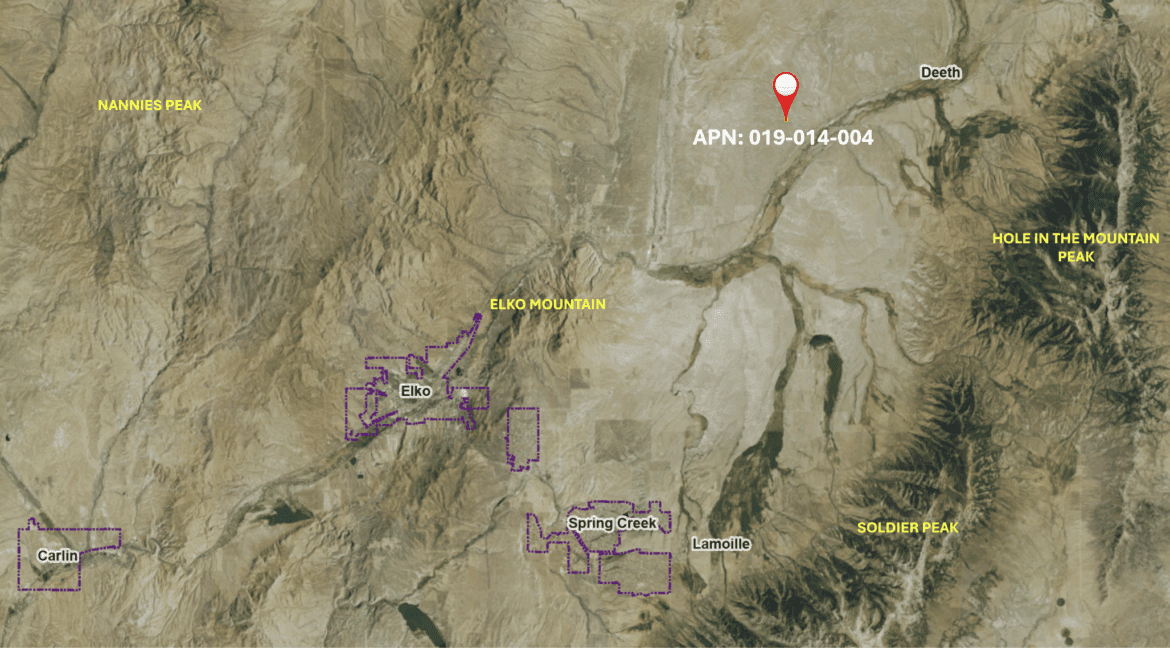 GIS Map With Markings